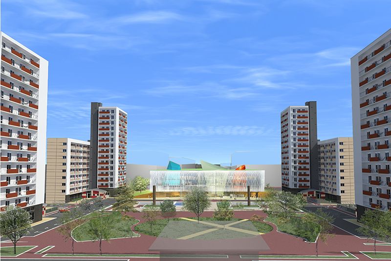 Creteil Habitat - Réhabilitations - Place Abbaye5