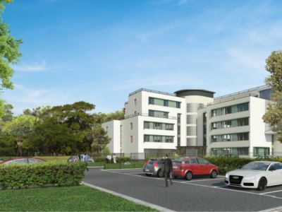 Creteil Habitat - Nouvelle résidence étudiante - Campus Maupassant - img logement exterieur
